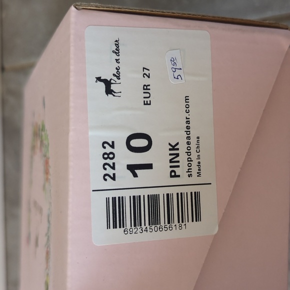 Dress shoes - pink bowtie strap - Picture 4 of 4